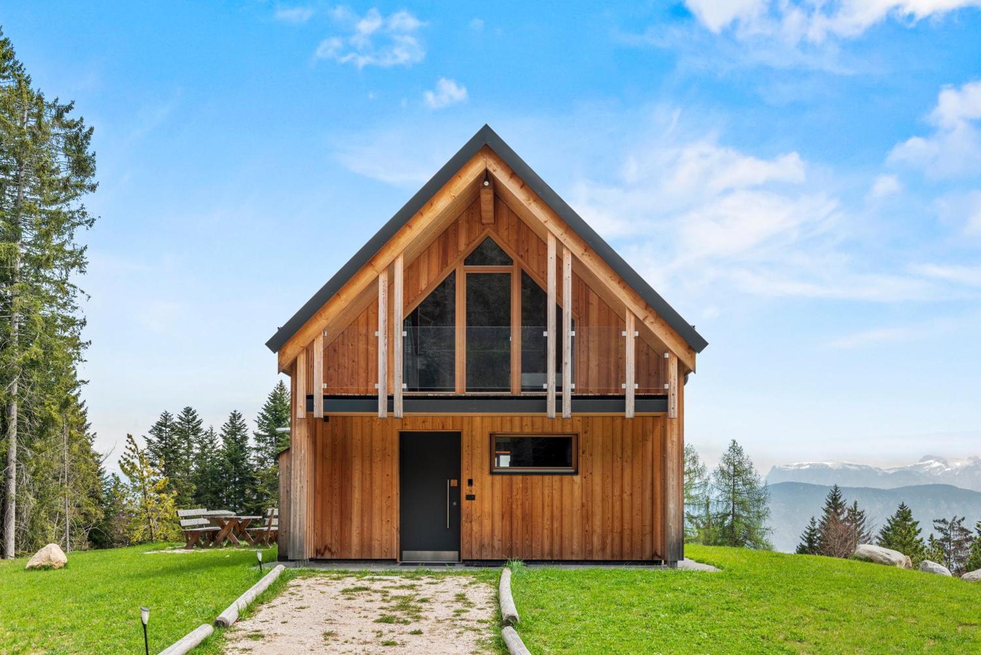 New Opening "Sissi Chalets" - Unique Luxury Hideaway With Mountain View & Sauna Mendola Extérieur photo
