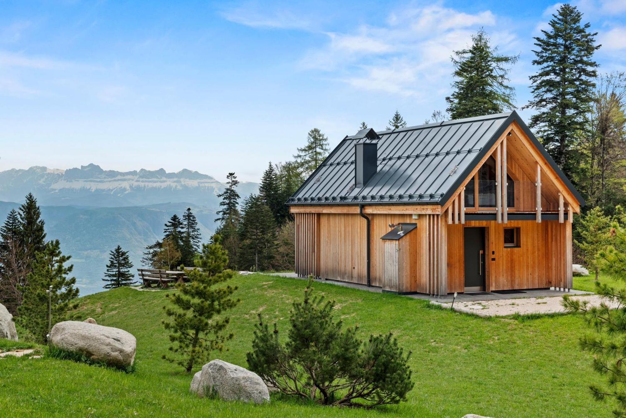 New Opening "Sissi Chalets" - Unique Luxury Hideaway With Mountain View & Sauna Mendola Extérieur photo